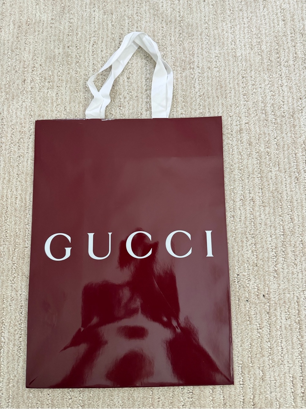 Gucci Paper Shopping Bag
